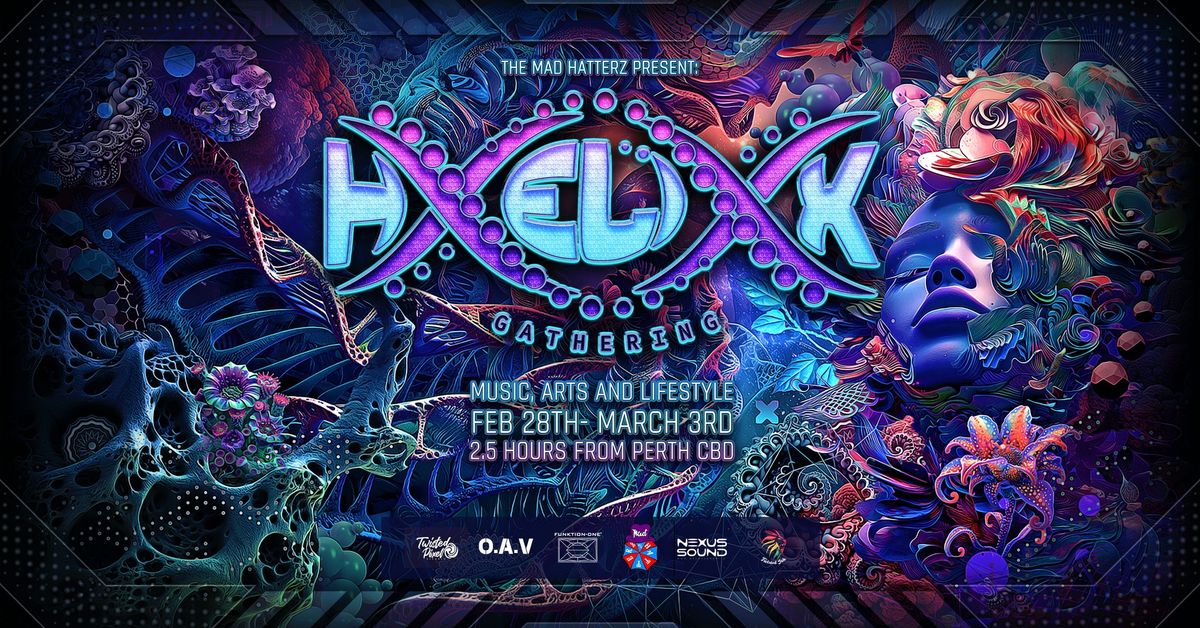 The Mad Hatterz Present: Helix Gathering 2025 "Music, Arts & Lifestyle"