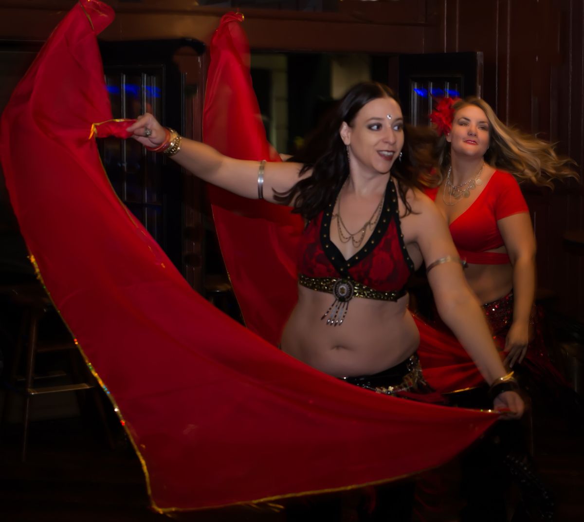 Halloween Veil Belly Dance Choreography with Mandy