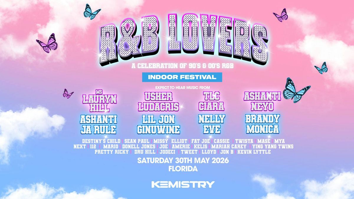 R&B Lovers - Saturday 30th May - Fort Lauderdale