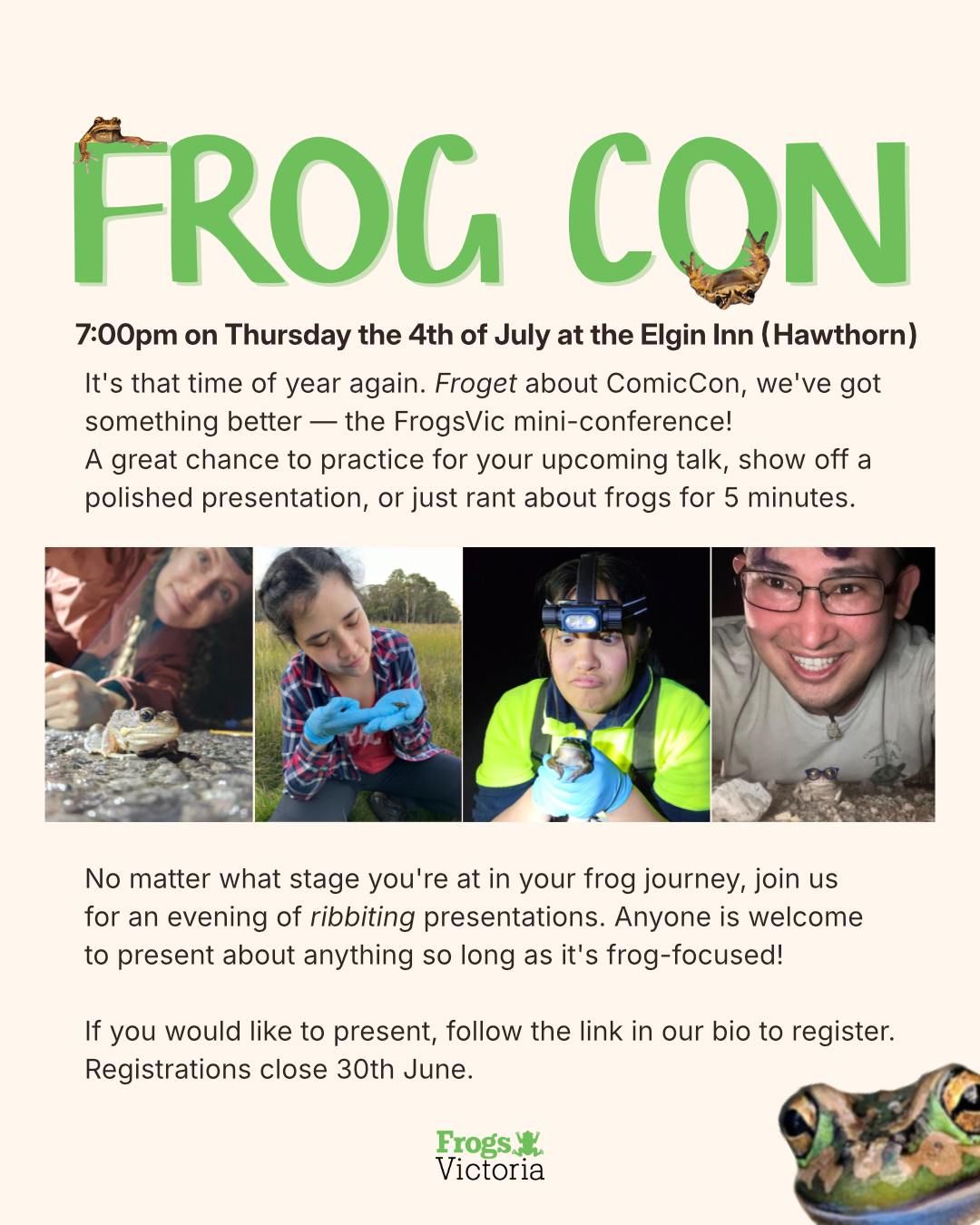 Frogs Victoria 2024 Mini Conference