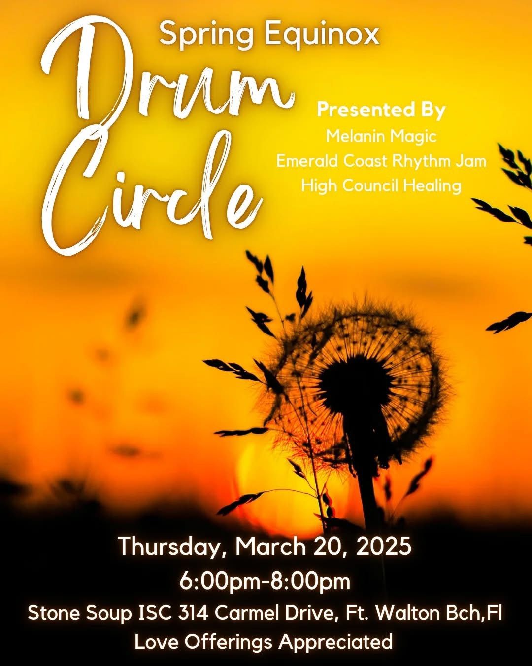 Spring Equinox Drum Circle