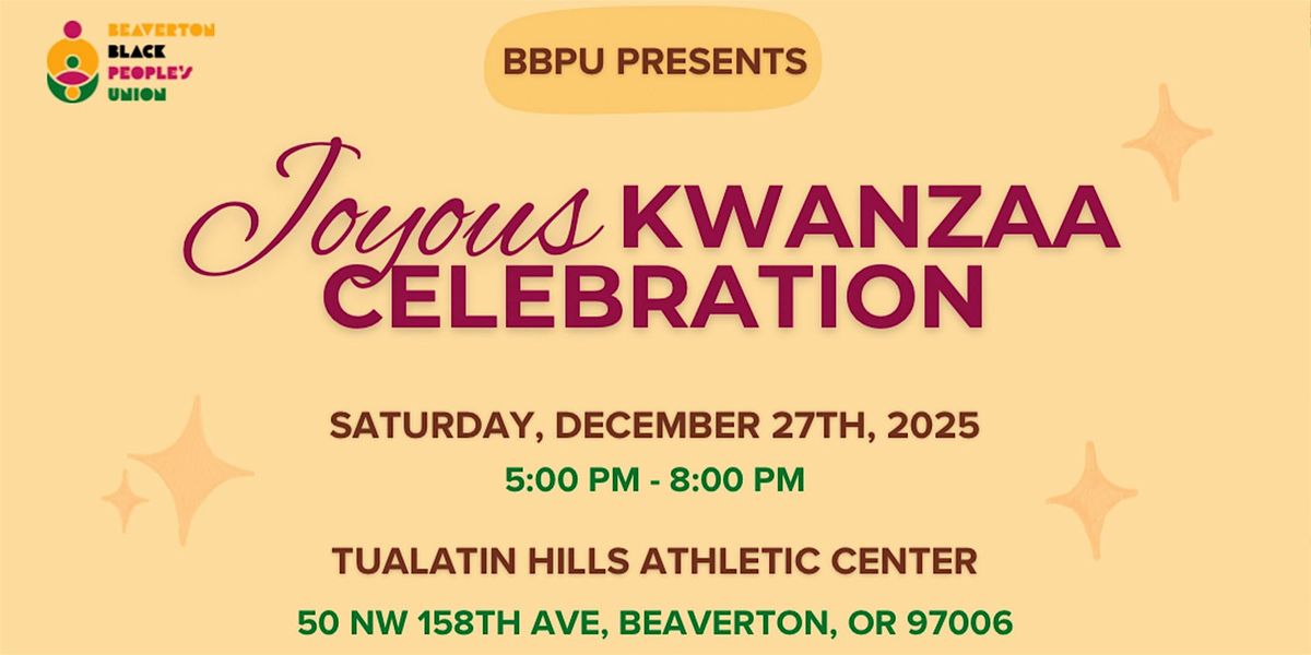 Joyous Kwanzaa Celebration