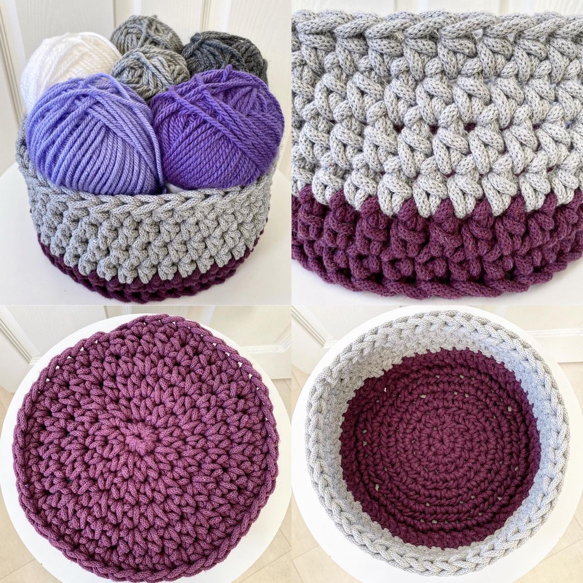 Next Level Crochet: Rope Basket!