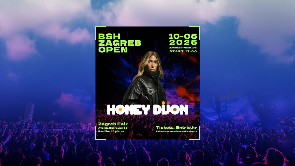 BSH Zagreb Open w\/ Honey Dijon at Zagreb Pyramids