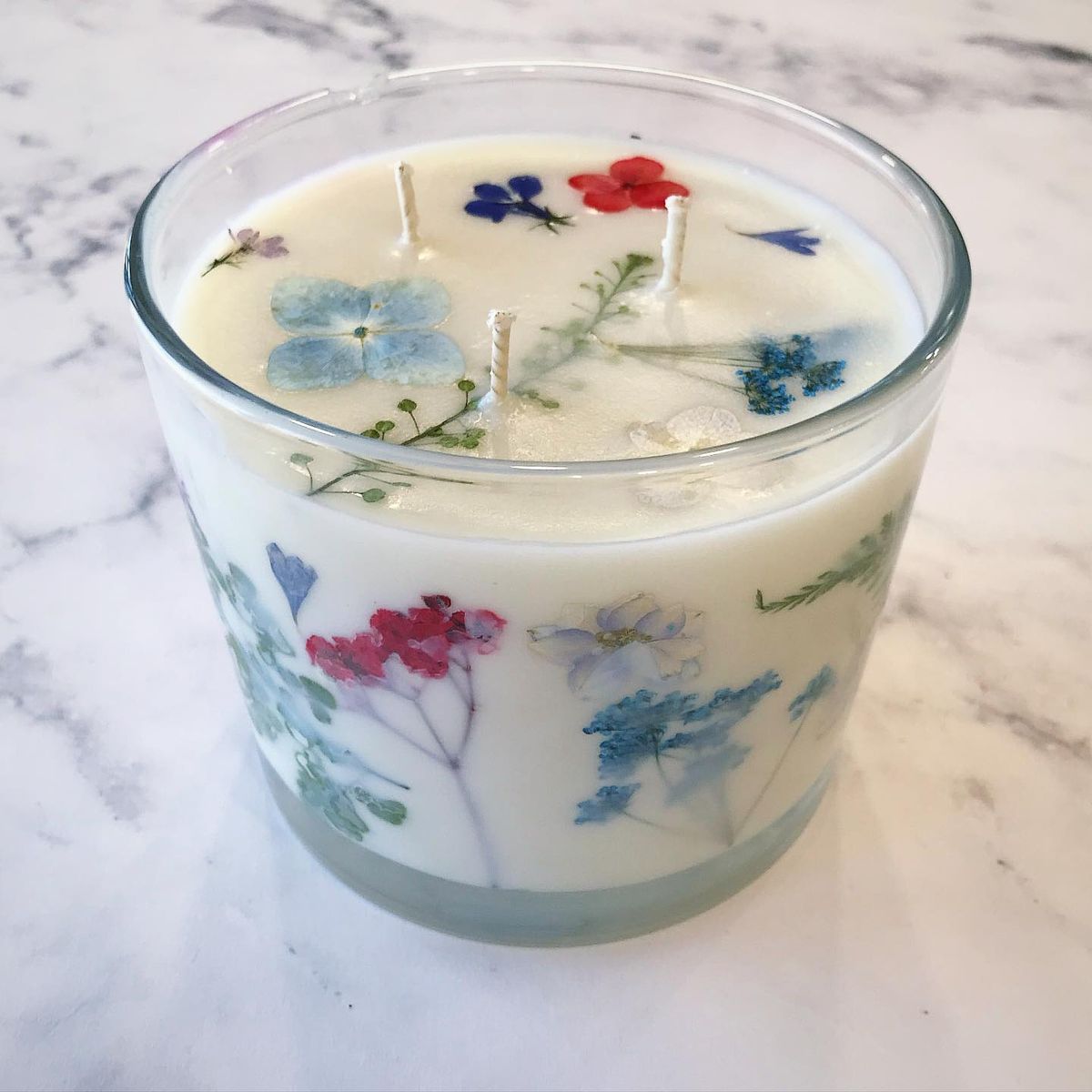 Pressed Flowers Candle Workshop