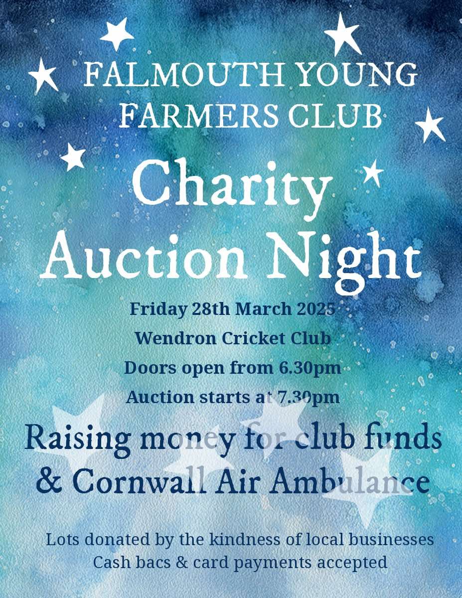 Falmouth Young Farmers Club Charity Auction Night