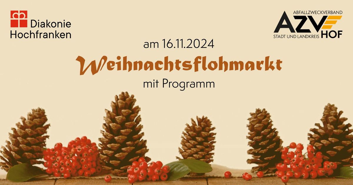 Weihnachtsflohmarkt mit Programm