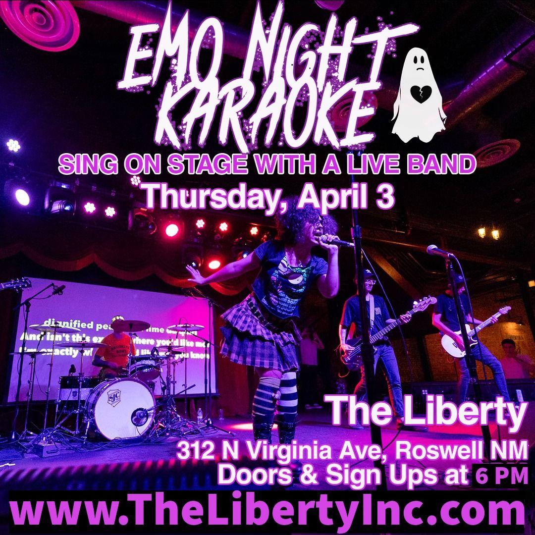 Emo Night Karaoke with a LIVE BAND!