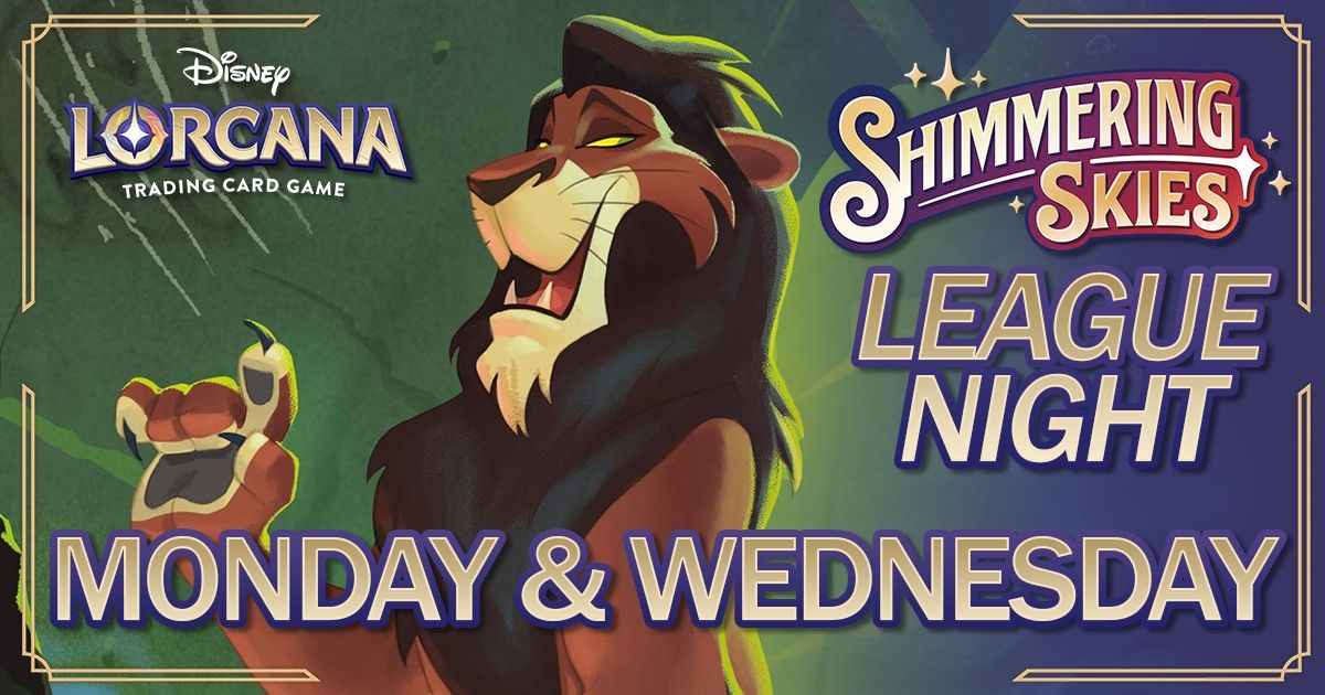 Disney Lorcana - Shimering Skies League (Round 3)