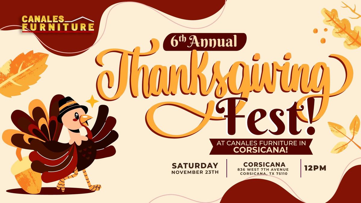 Thanksgiving Fest \ud83c\udf41 Corsicana \ud83e\udd83