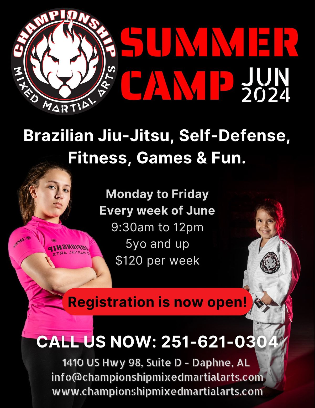 Championship BJJ Summer Camp - every week of June