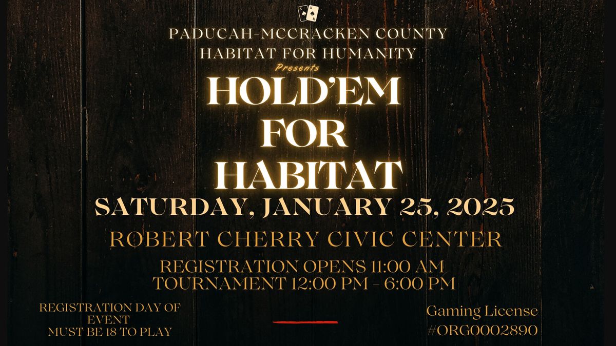 Hold'em for Habitat