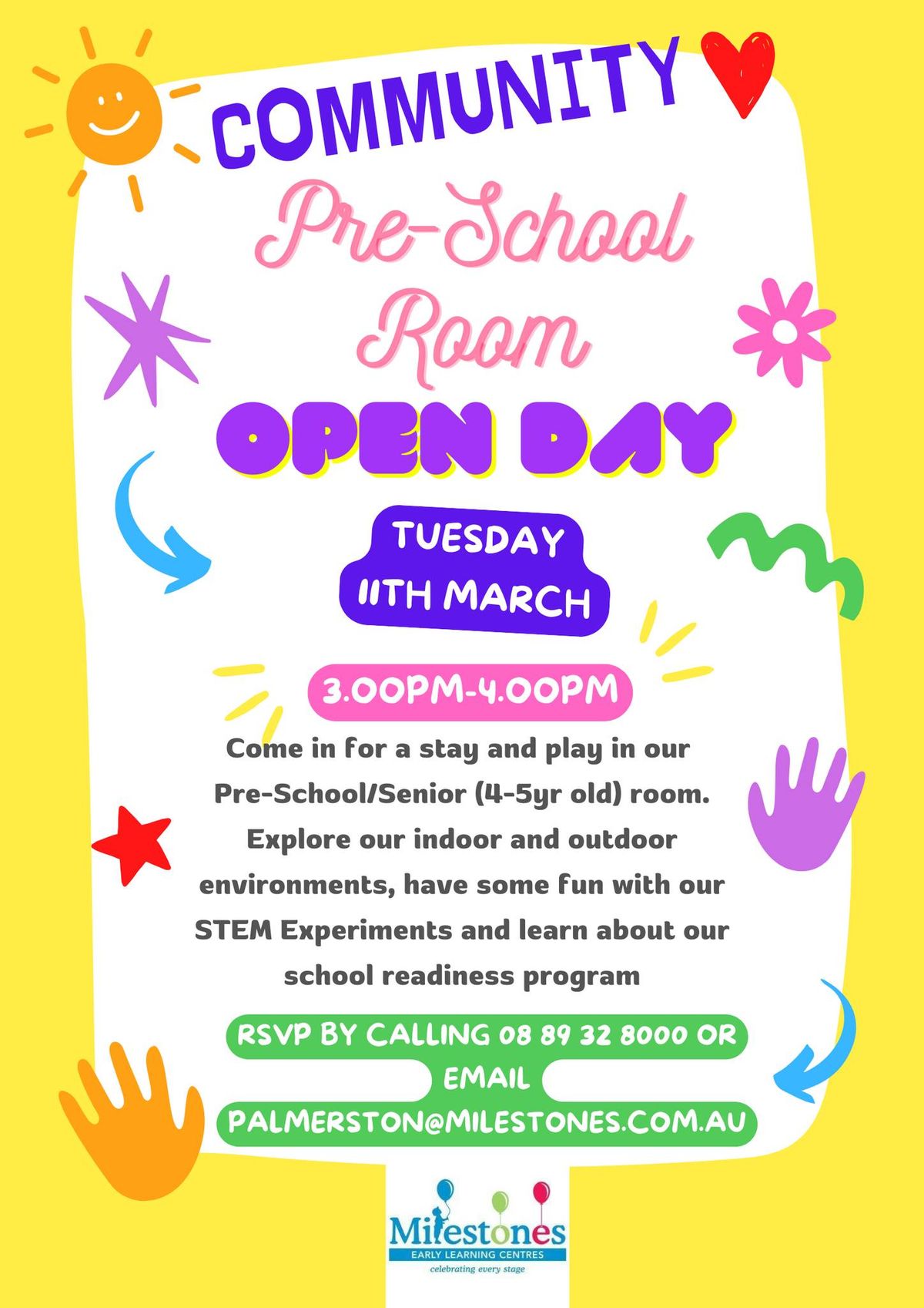 Community Pre-School Open Day 