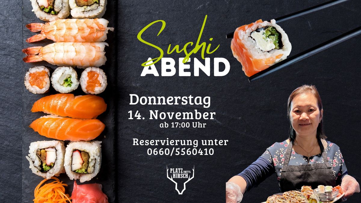 Sushi Abend November