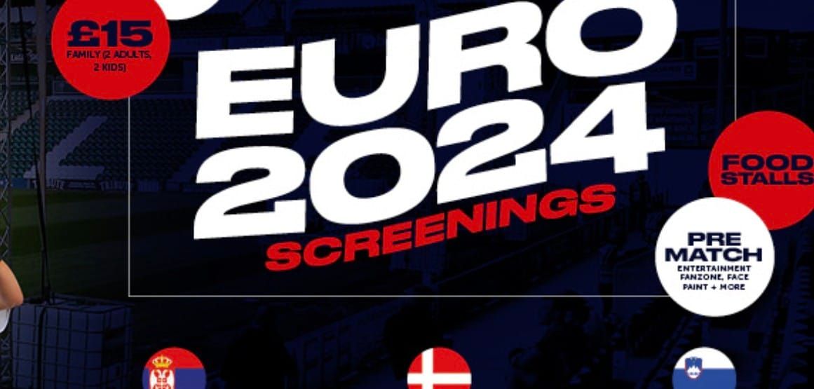 EURO 2024 LIVE SCREENING | ENGLAND V SERBIA\n\n@PAFC HOME PARK 