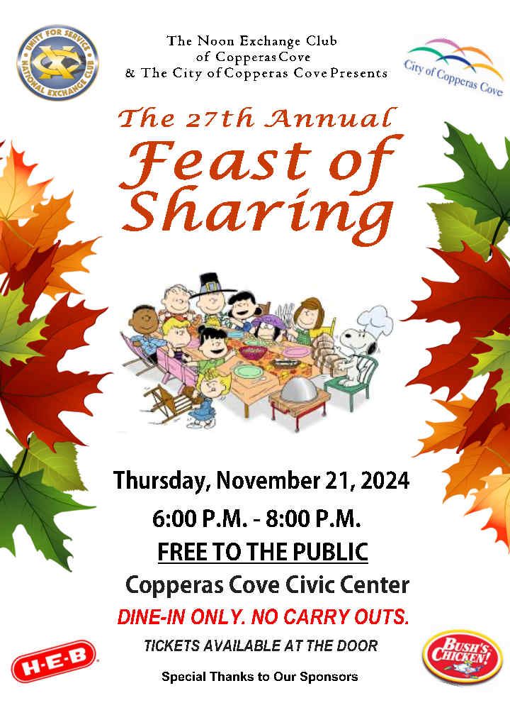 27th Annual Feast of Sharing