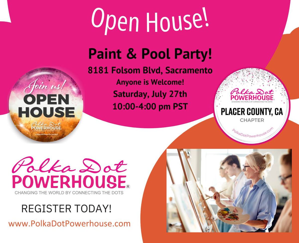 Paint and Pool Party