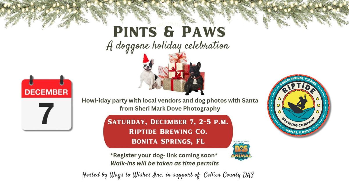 Pints & Paws - A Doggone Holiday Celebration