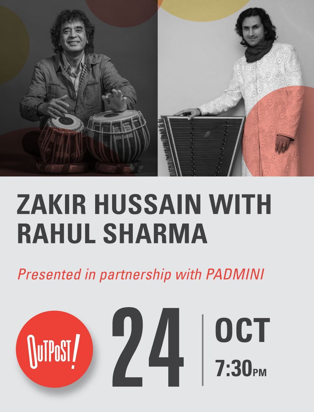 Zakir Hussain with Rahul Sharma