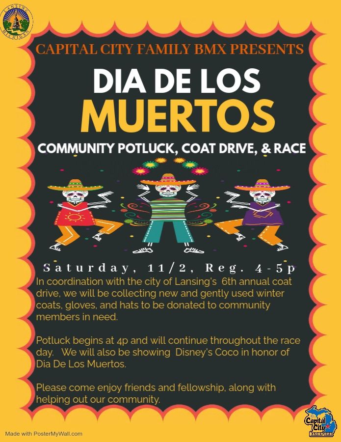 Dia De Los Muertos Race and Community Potluck\/Coat Drive