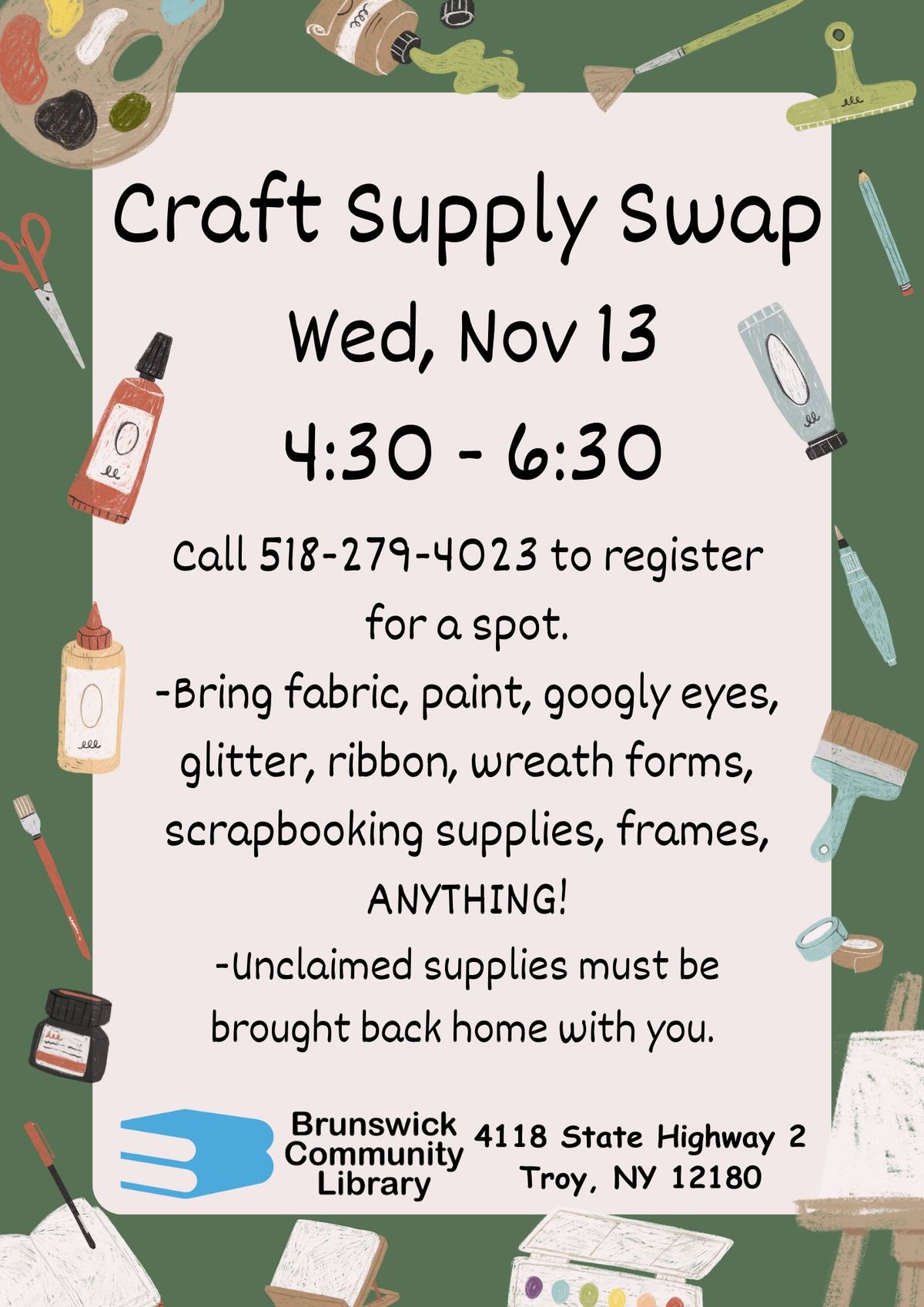 Craft Supply Swap