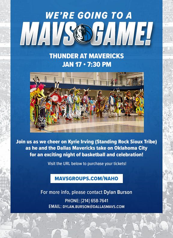 Dallas Mavericks Native Night Out 