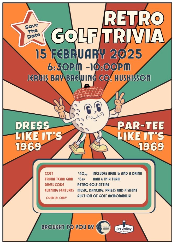 Retro Golf Trivia Night - Charity Fundraiser