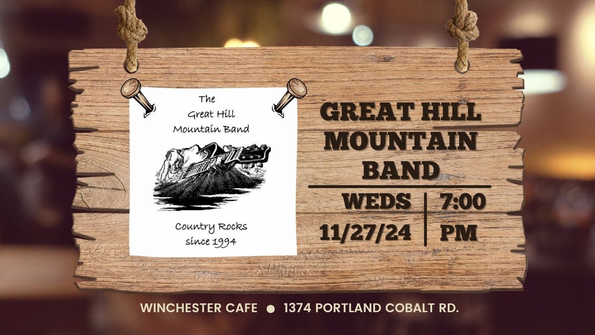 THANKSGIVING EVE w\/ Great Hill Mountain Band @ Winchester Cafe