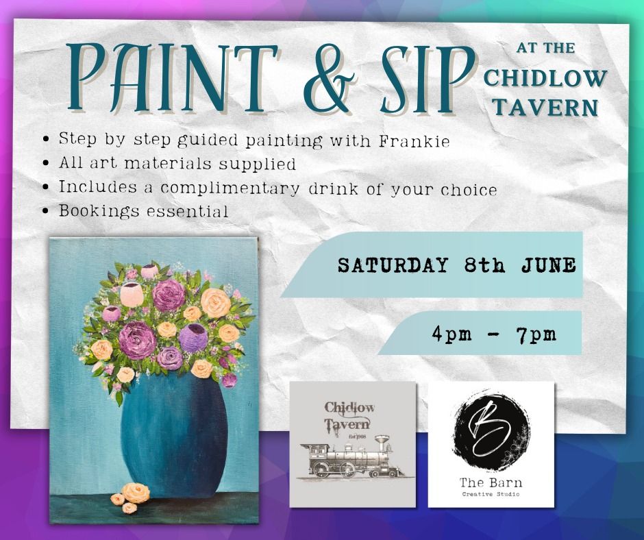 Paint and Sip at The Chidlow Tavern