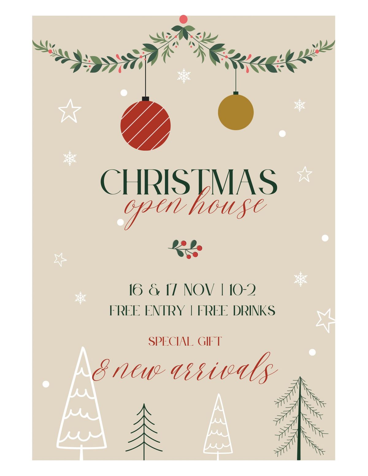 Lavender Lane Boutiques Christmas Open House 