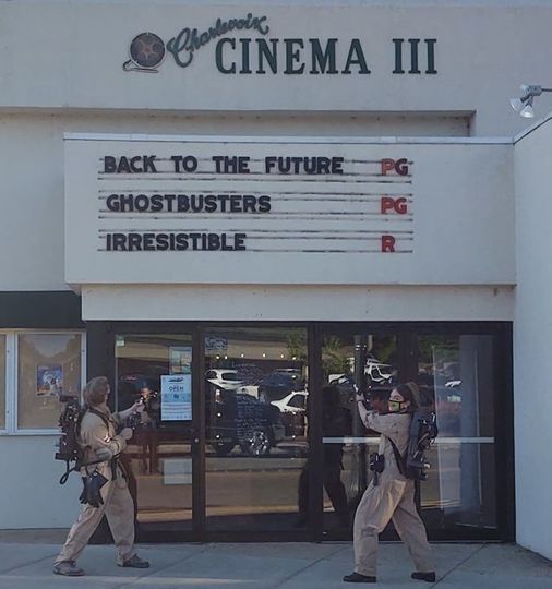 Ghostbusters Showing & Food Drive