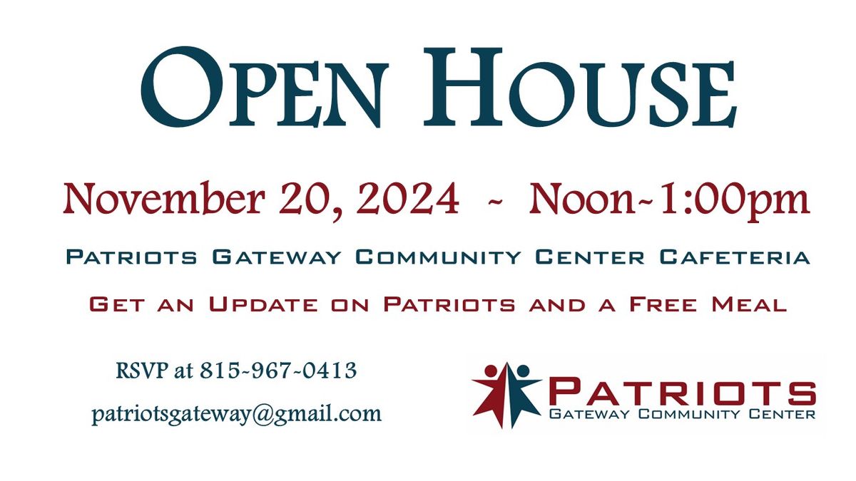 Patriots Open House