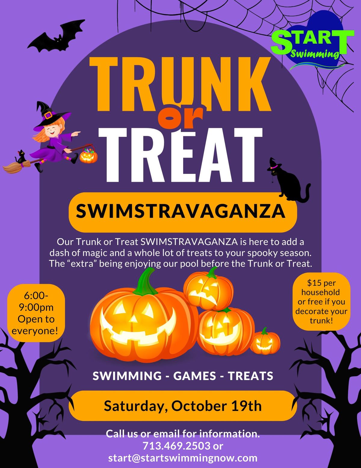 Trunk or Treat Swimstravaganza