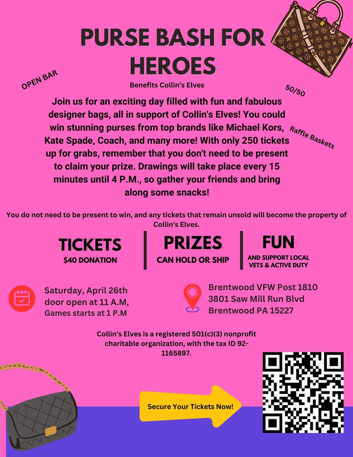 Purse Bash for Heroes