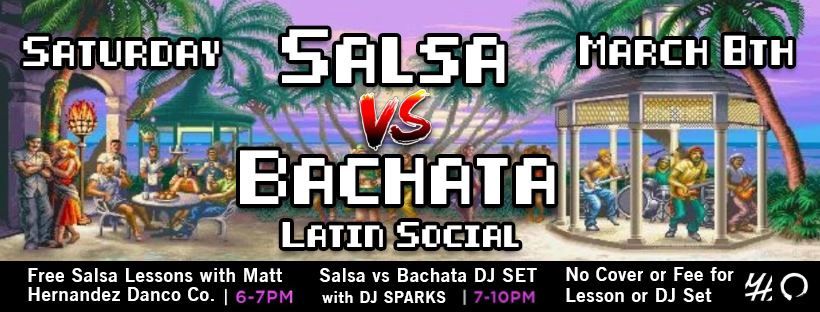 Salsa vs Bachata Latin Social!