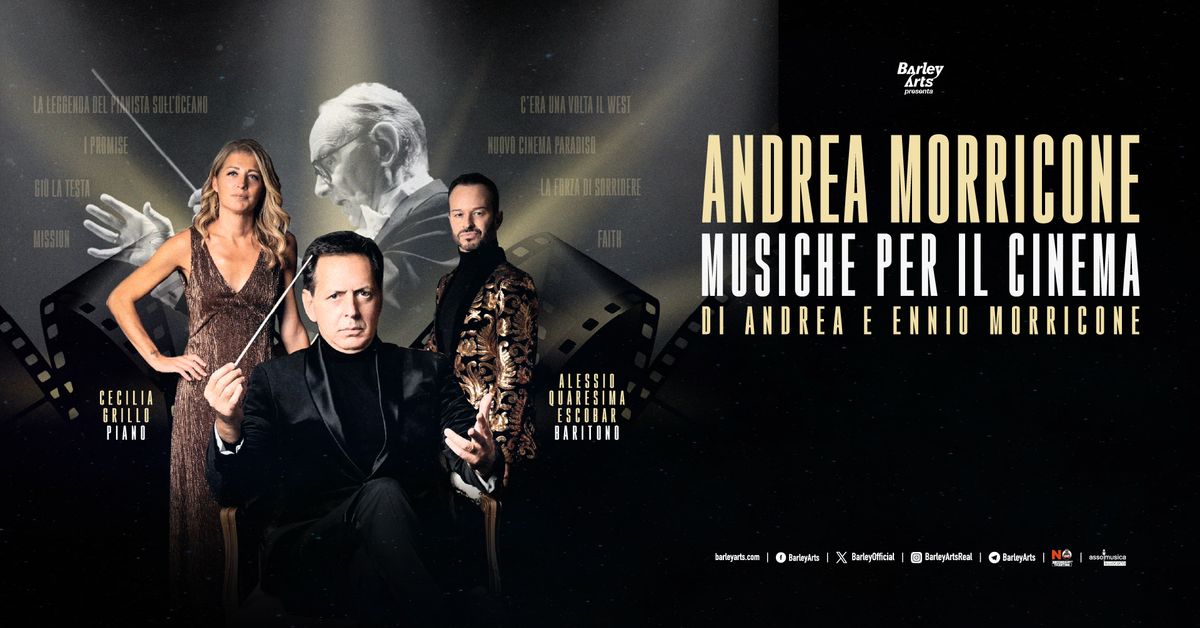 ANDREA MORRICONE - MUSICHE PER IL CINEMA - 1 FEBBRAIO 2025 - ANCONA