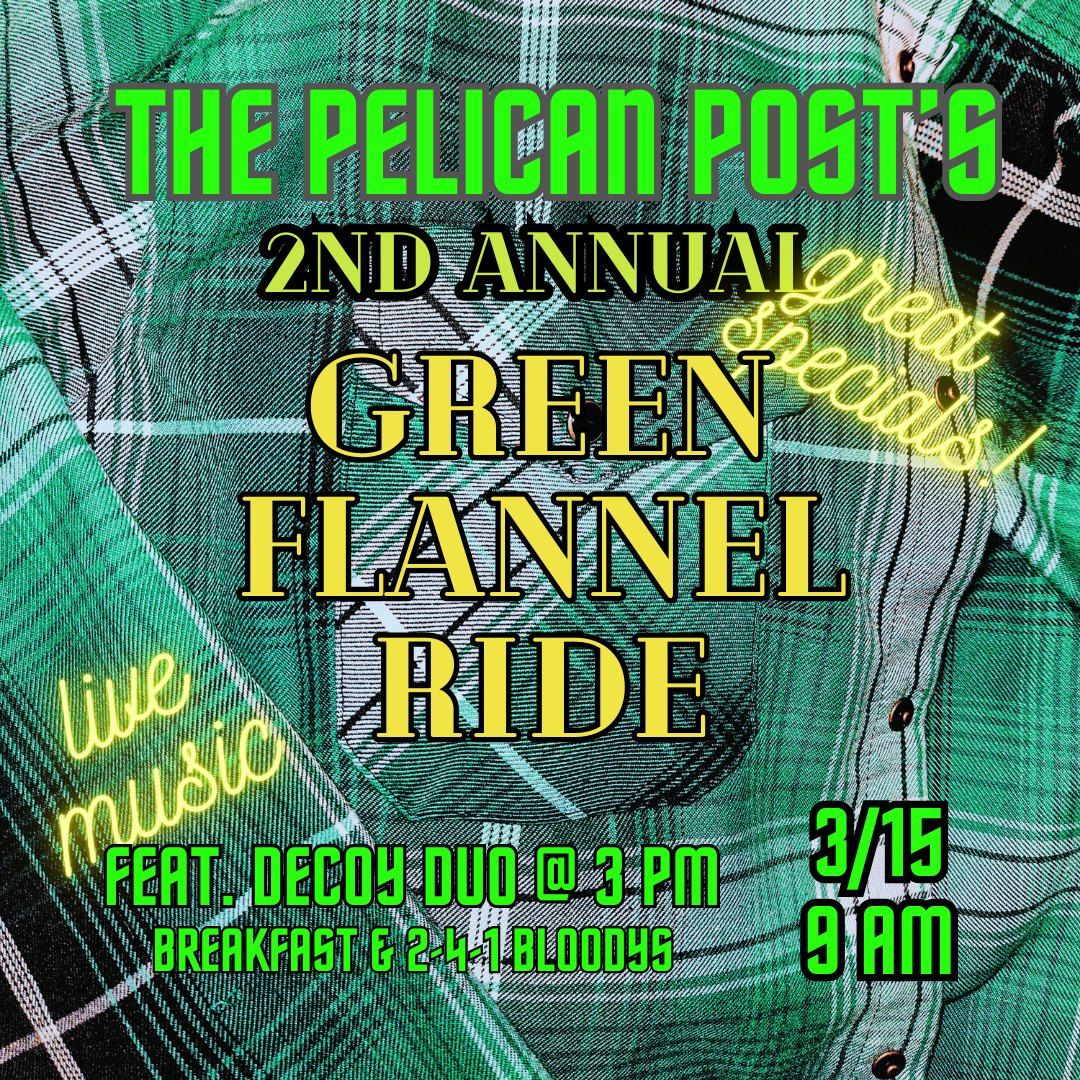 2nd Annual Green Flannel Ride