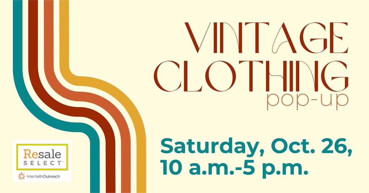 Vintage Clothing Pop-up