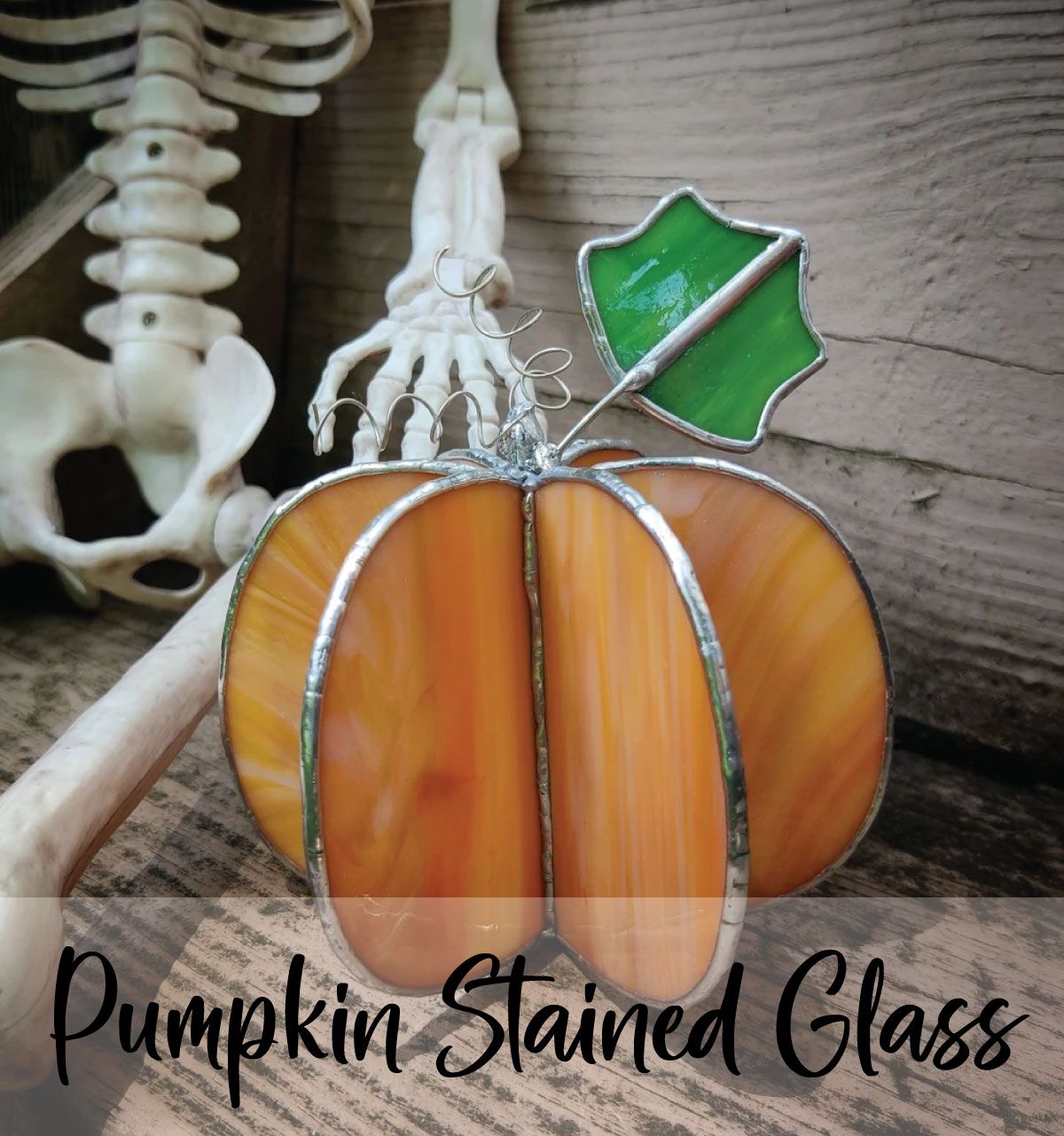 10\/8 Pumpkin Stained Glass Workshop @7PM