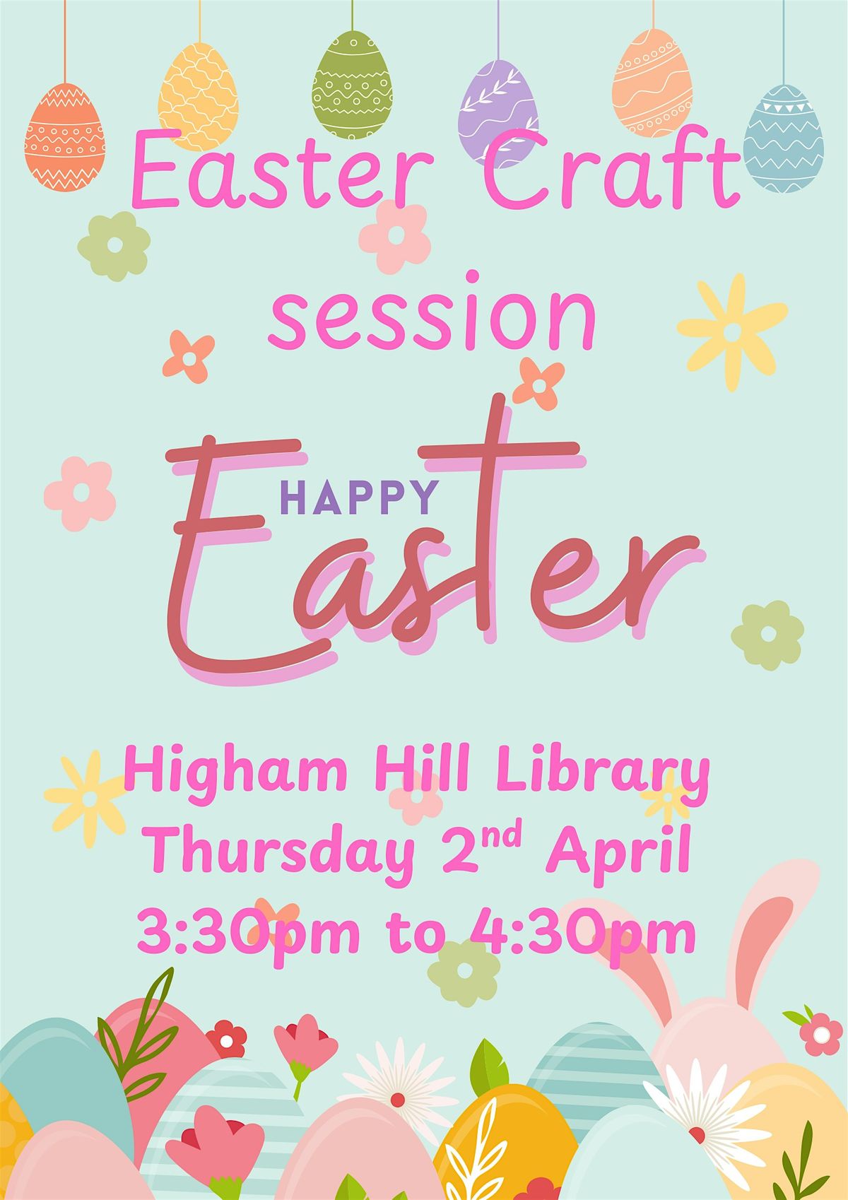 Chingford Library Easter Childrens Craft @ North Chingford Library, Chingford Library ...