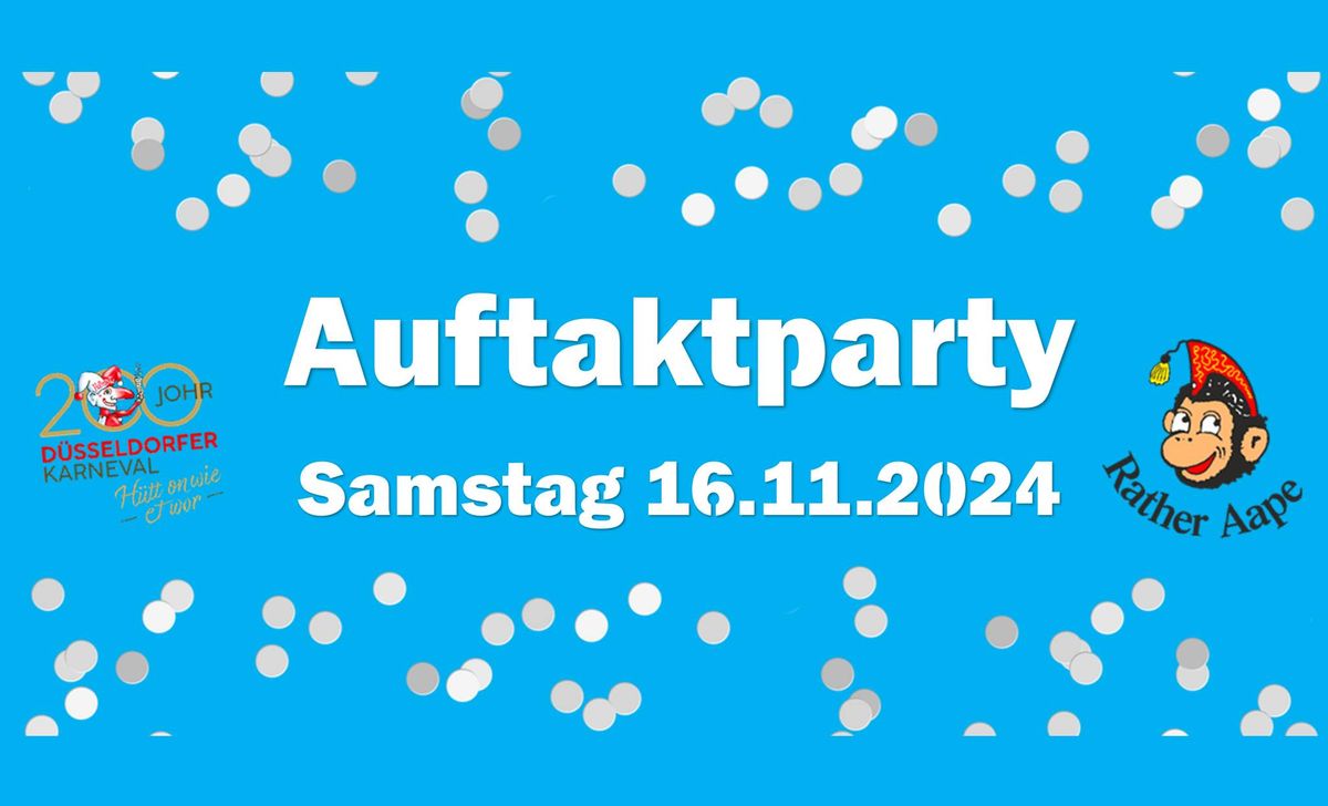 Aape-Karnevalsauftaktparty 2024