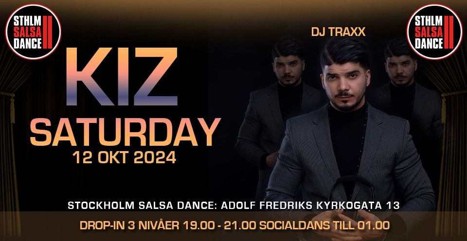 HotKiz Saturday 12 oktober p\u00e5 Stockholm Salsa Dance!