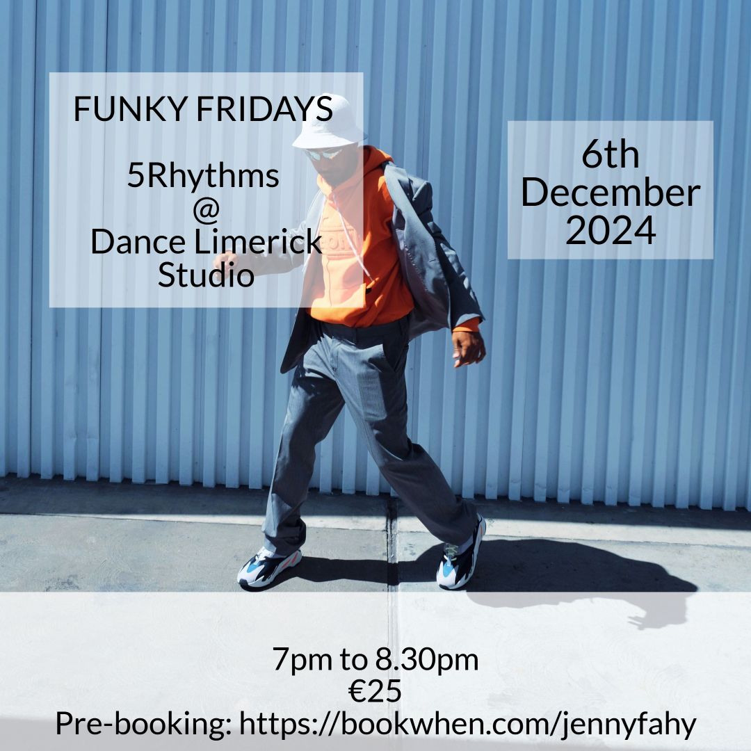 5Rhythms - Monthly Class in Limerick City - December 2024