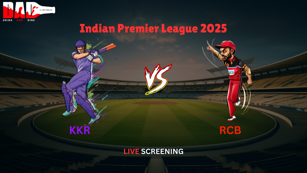 Screening of Kolkata Knight Riders vs Royal Challengers Bengaluru