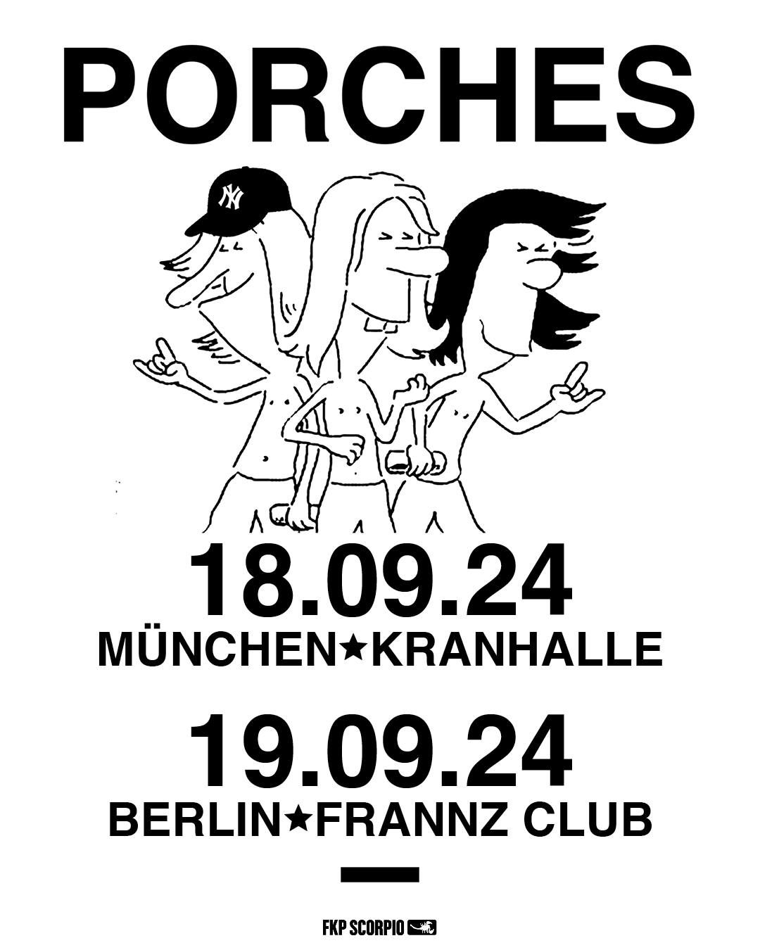 Porches - M\u00fcnchen, Kranhalle 