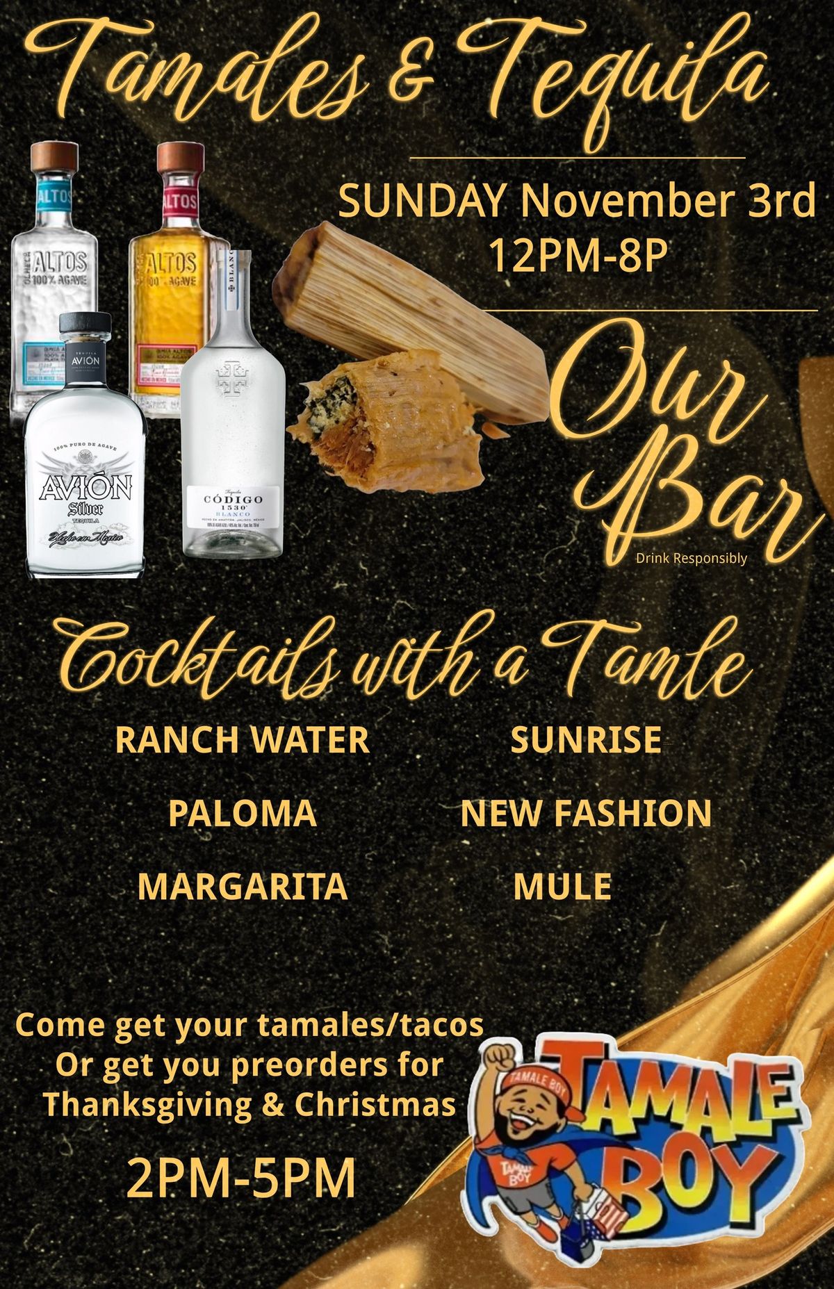 Tamales & Tequila 