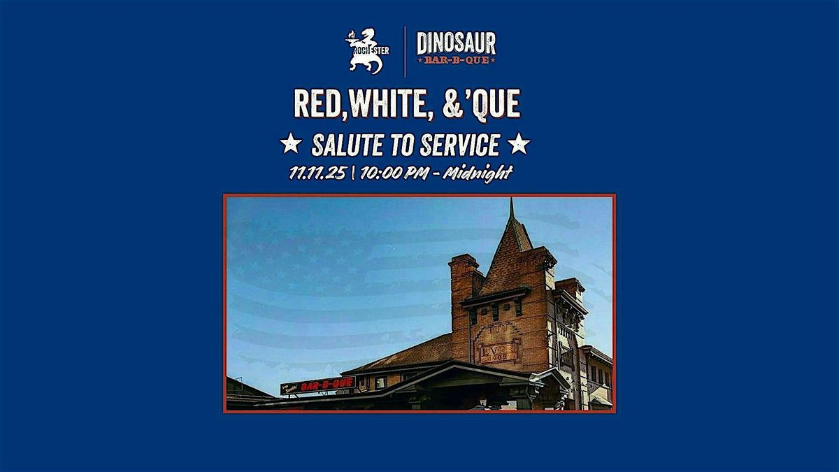 Red, White, & 'Que: Salute to Service