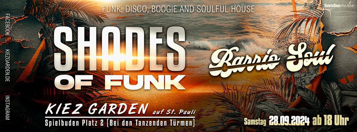 Shades of Funk im Kiez Garden auf Sankt Pauli