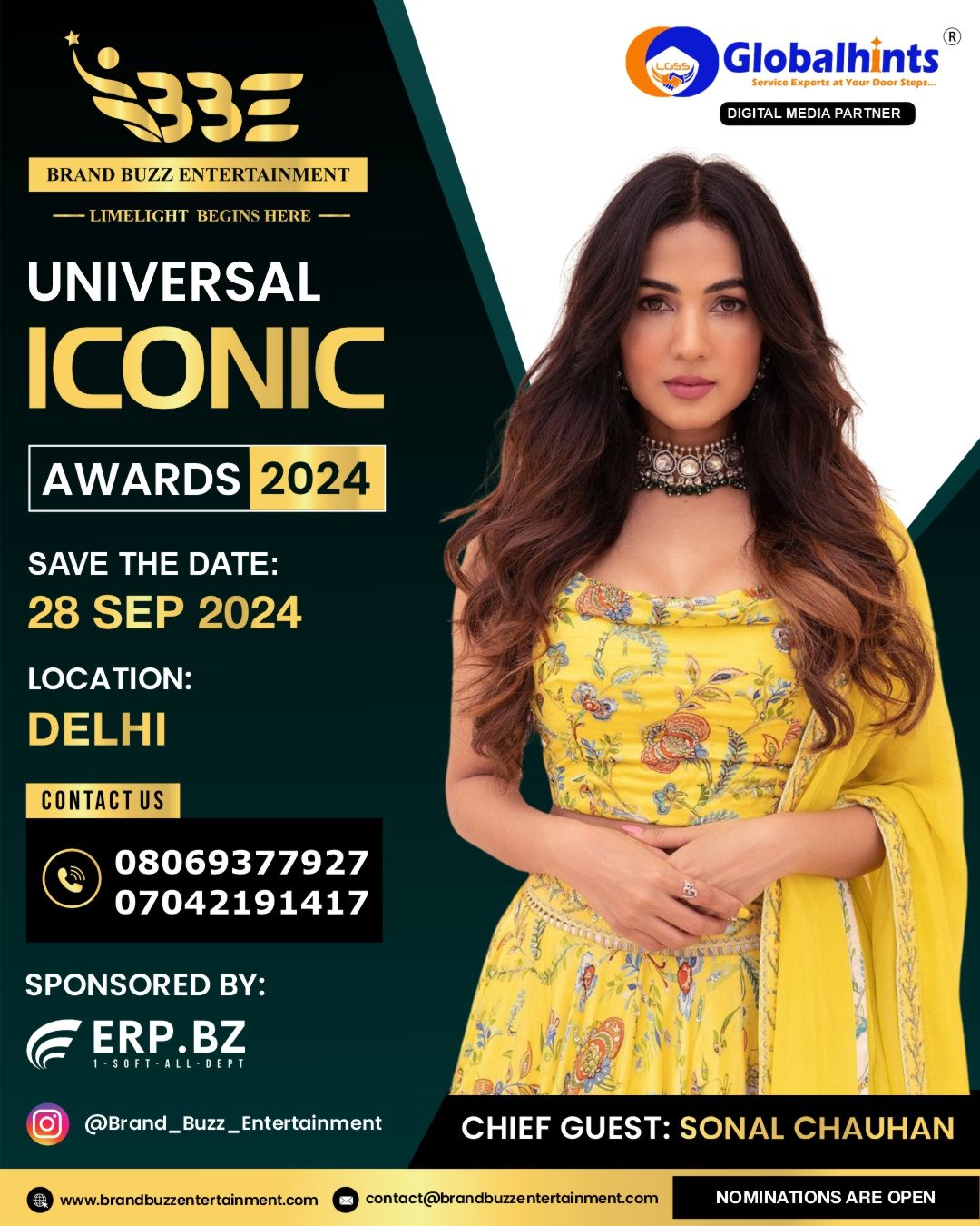 Universal Iconic Awards 2024, 203, A10, Priyadarshni Vihar, Delhi