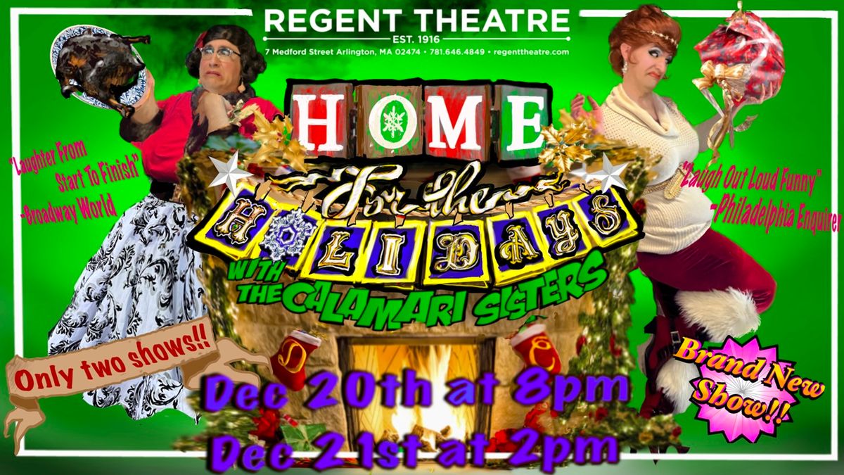 Home for the Holidays with The Calamari Sisters at Auburn Public Theater
